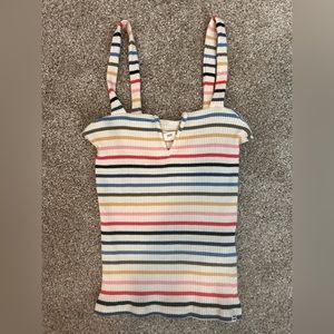 multi color tank top